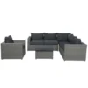 Garden Impressions Altea Loungeset 5-delig Incl. Loungestoel - Grijs