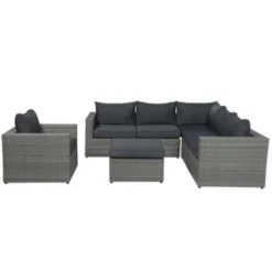 Garden Impressions Altea Loungeset 5-delig Incl. Loungestoel - Grijs