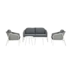Garden Impressions Pula Loungeset 5-delig - Wit