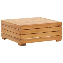 VidaXL Voetensteun 1 St Met Kussen Sectioneel Massief Acaciahout 7 VidaXL Voetensteun 1 St Met Kussen Sectioneel Massief Acaciahout -VIDAXL Banken Verkoop 1000005890 0103