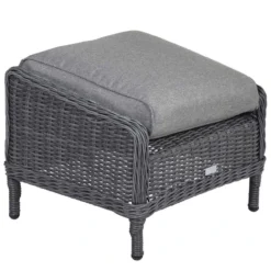 Garden Impressions Marbella Voetenbank Donker Grijs