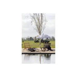 WOOOD Tuinvoetenbank Ruit Lois - Hout - Donkerbruin - 34x45x44 -VIDAXL Banken Verkoop 1000013724 0103