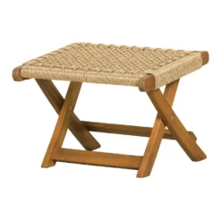 WOOOD Tuinvoetenbank Ruit Lois - Hout - Naturel - 34x45x44 6 WOOOD Tuinvoetenbank Ruit Lois - Hout - Naturel - 34x45x44 -VIDAXL Banken Verkoop 1000013725 0102