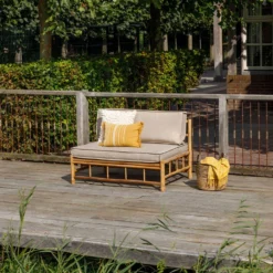 Exotan Bamboo Loungebank Pallet - Taupe 5 Exotan Bamboo Loungebank Pallet - Taupe -VIDAXL Banken Verkoop 1000013865 0103