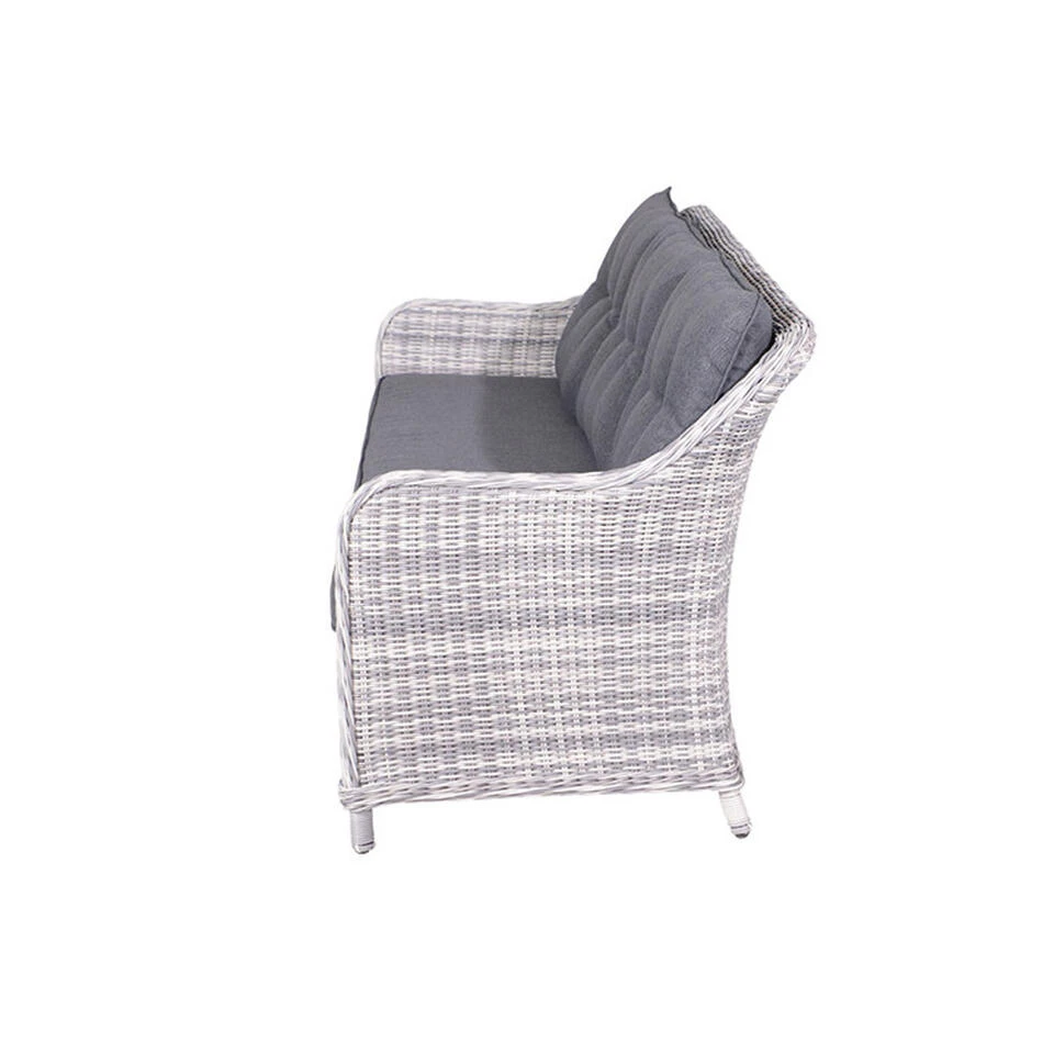 Garden Impressions Nova 3-zits Lounge Tuinbank - Licht Grijs 3 Garden Impressions Nova 3-zits Lounge Tuinbank - Licht Grijs - Afbeelding 3