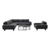 VDG Barcelona/Royalty Sunbrella Loungeset - Sooty + Stoel