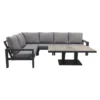 VDG Montana/Jersey Aluminium Loungeset