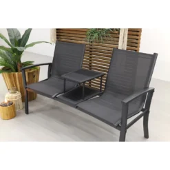 VDG Tete-a-Tete Aluminium Tuinbank Felix 7 VDG Tete-a-Tete Aluminium Tuinbank Felix -VIDAXL Banken Verkoop 1000031698 0103