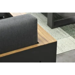 Garden Impressions Plaza Loungeset 4-delig - Sagres Sfeerhaard -VIDAXL Banken Verkoop 1000035548 0103