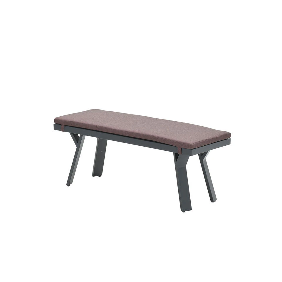 Garden Impressions Senja Sportbank 110x40xH45 - Koper 2 Garden Impressions Senja Sportbank 110x40xH45 - Koper - Afbeelding 2