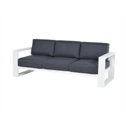 Garden Impressions Plaza 3-zits Lounge Tuinbank - Mat Wit