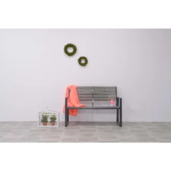 Garden Impressions Detroit Parkbank - Royal Grey -VIDAXL Banken Verkoop 1000042149 0102