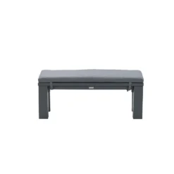 Garden Impressions Nika Sportbank 115,5 X 43 Cm - Donker Grijs -VIDAXL Banken Verkoop 1000042590 0103