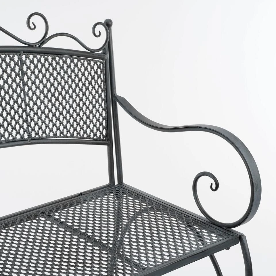 Mica Decorations Provence Tuinbank - Grijs 2 Mica Decorations Provence Tuinbank - Grijs - Afbeelding 2