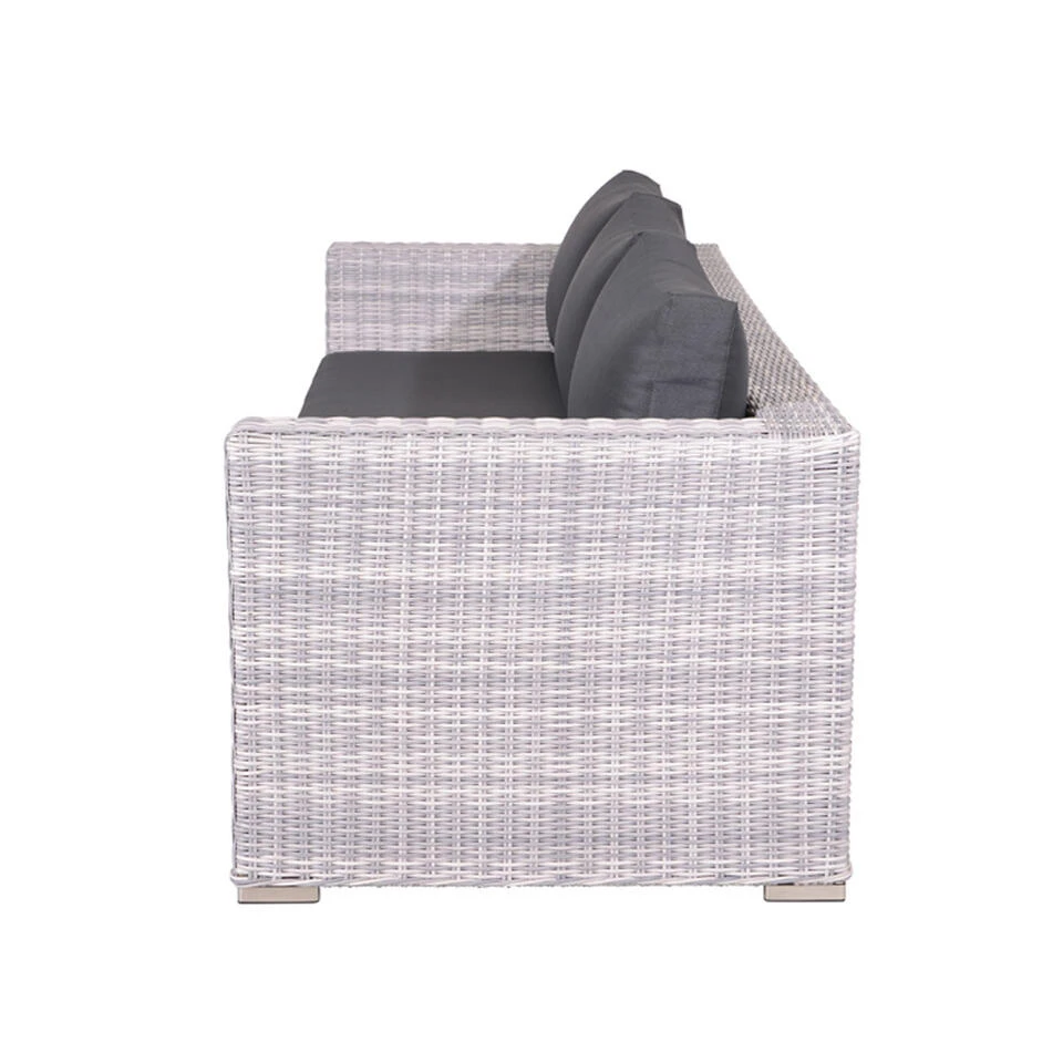 Garden Impressions Tennessee Lounge Tuinbank L225 Cm -licht Grijs 2 Garden Impressions Tennessee Lounge Tuinbank L225 Cm -licht Grijs - Afbeelding 2