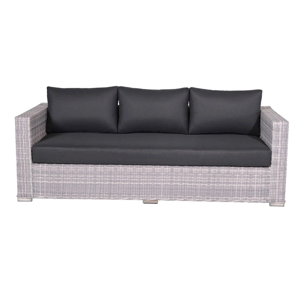 Garden Impressions Tennessee Lounge Tuinbank L225 Cm -licht Grijs 4 Garden Impressions Tennessee Lounge Tuinbank L225 Cm -licht Grijs - Afbeelding 4