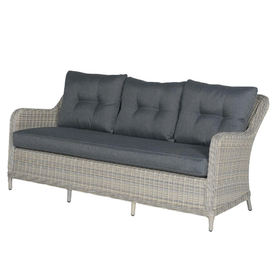 Garden Impressions Nova Loungebank 3-zits Vintage Willow 1 Garden Impressions Nova Loungebank 3-zits Vintage Willow