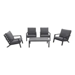 VDG Atlanta Stoel Loungeset - 5 Delig