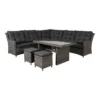 Suns Lounge Dining Set Richmond - Ash Grey