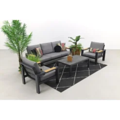 VDG Hammelton Stoel-bank Loungeset - 4-delig -VIDAXL Banken Verkoop 1000053036 0102