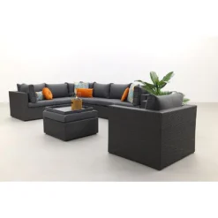 Suns Parma Loungeset - Inclusief Stoel + Middenelement - Antraciet 7 Suns Parma Loungeset - Inclusief Stoel + Middenelement - Antraciet -VIDAXL Banken Verkoop 1000053039 0103