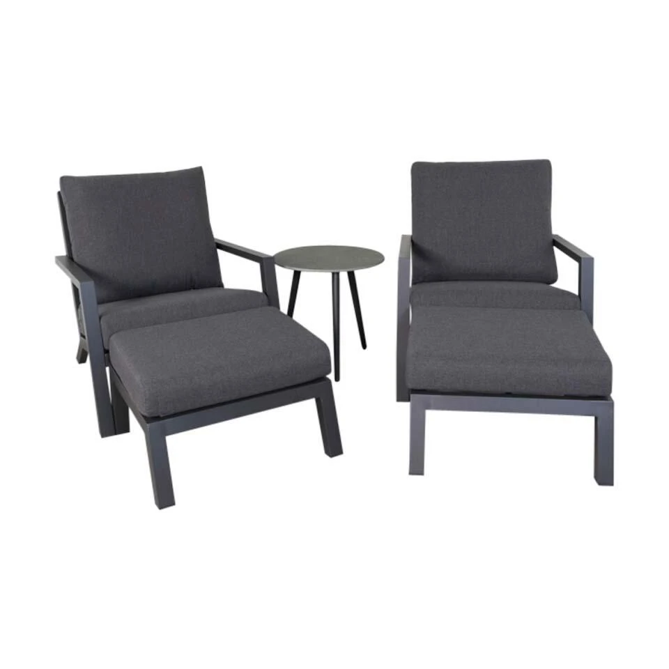 VDG Atlanta Loungeset - 5 Delig 2 VDG Atlanta Loungeset - 5 Delig - Afbeelding 2