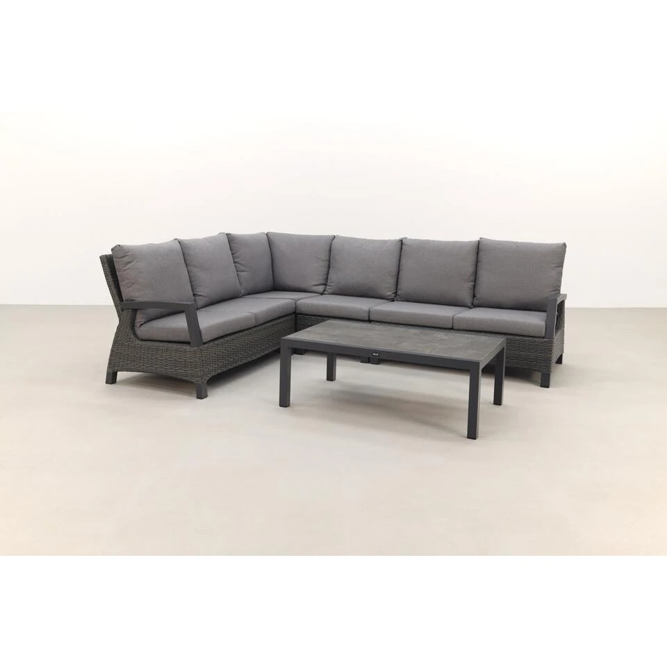 VDG Darwin/Atlanta Loungeset - Antraciet 4 VDG Darwin/Atlanta Loungeset - Antraciet - Afbeelding 4