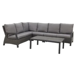 VDG Darwin/Atlanta Loungeset - Antraciet