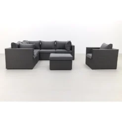 Suns Loungeset Parma - Inclusief Fauteuil - Antraciet -VIDAXL Banken Verkoop 1000053091 0103