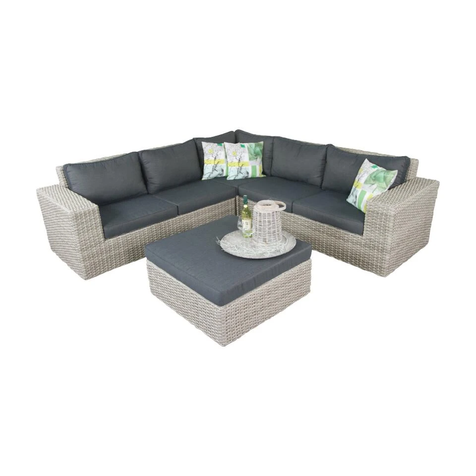 VDG Loungeset Zanzibar - Artic Grey 1 VDG Loungeset Zanzibar - Artic Grey
