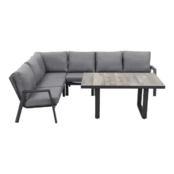 VDG Azoren/Darwin Lounge Dining Set - Antraciet - Links & Rechts