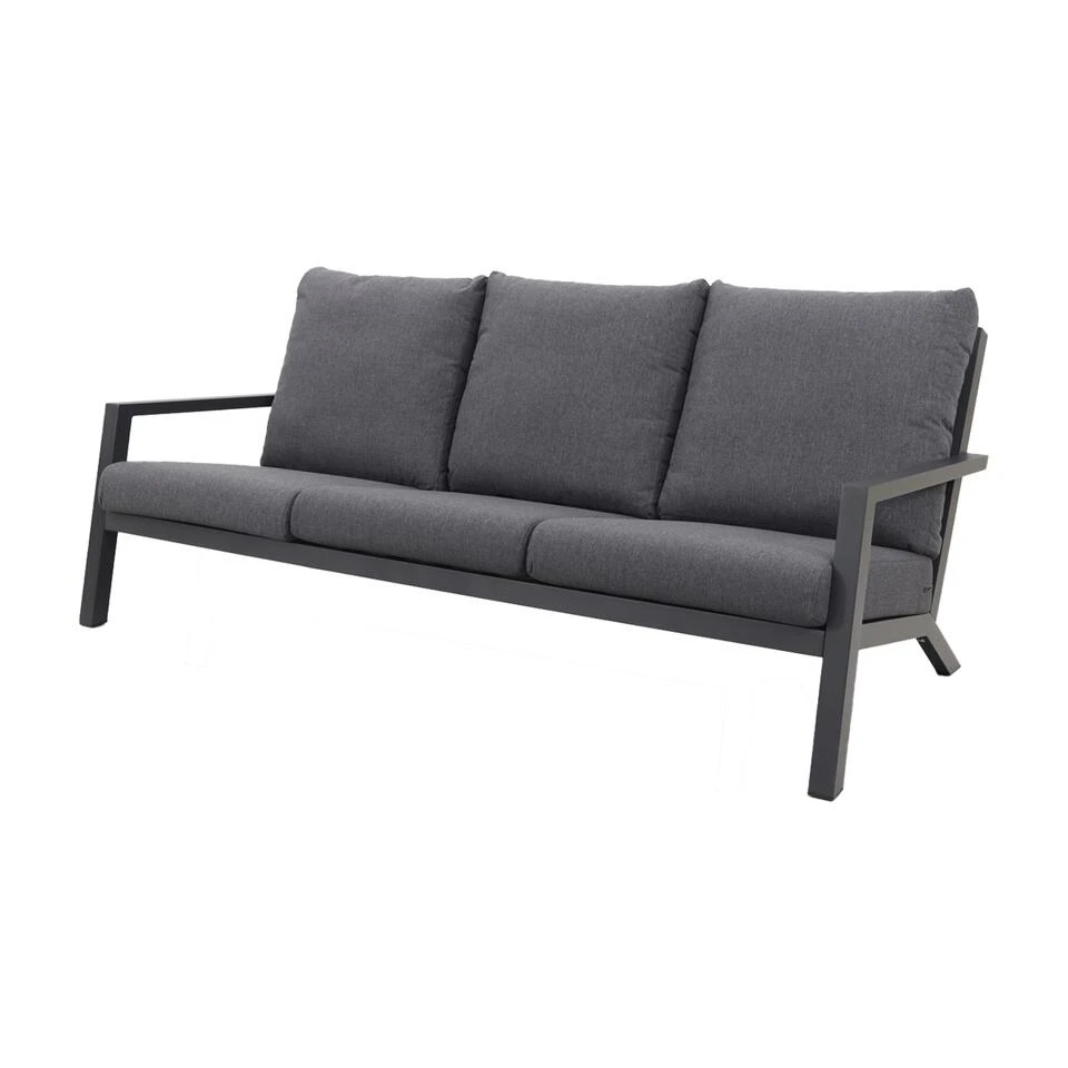 VDG Atlanta 3-zits Bank - Antraciet 1 VDG Atlanta 3-zits Bank - Antraciet