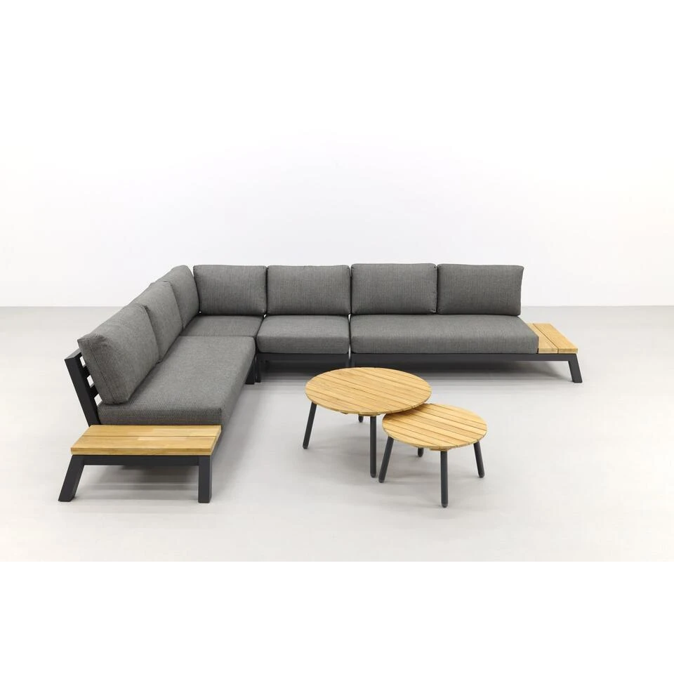 4 Seasons Empire Platform Loungeset 6-delig Met Mindo Tafels Rond 2 4 Seasons Empire Platform Loungeset 6-delig Met Mindo Tafels Rond - Afbeelding 2