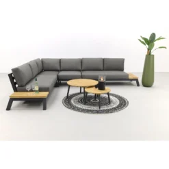 4 Seasons Empire Platform Loungeset 6-delig Met Mindo Tafels Rond 7 4 Seasons Empire Platform Loungeset 6-delig Met Mindo Tafels Rond -VIDAXL Banken Verkoop 1000060173 0103