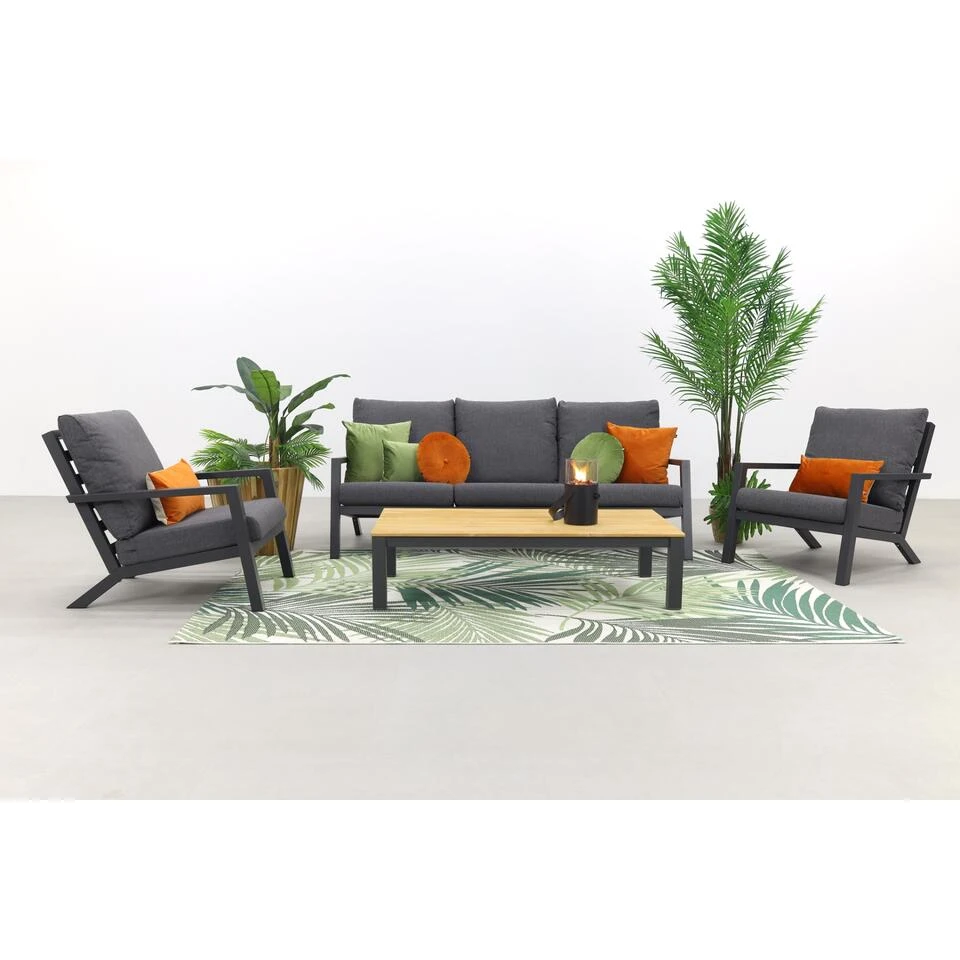 VDG Atlanta Stoel-bank Loungeset - 4-delig 3 VDG Atlanta Stoel-bank Loungeset - 4-delig - Afbeelding 3