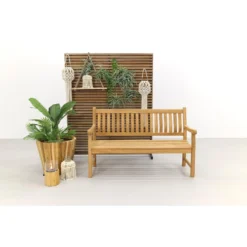 VDG Teakhouten Tuinbank Patrick - 150 Cm -VIDAXL Banken Verkoop 1000072937 0102