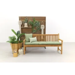 VDG Teak Houten Tuinbank Bison - 180 Cm -VIDAXL Banken Verkoop 1000072938 0102
