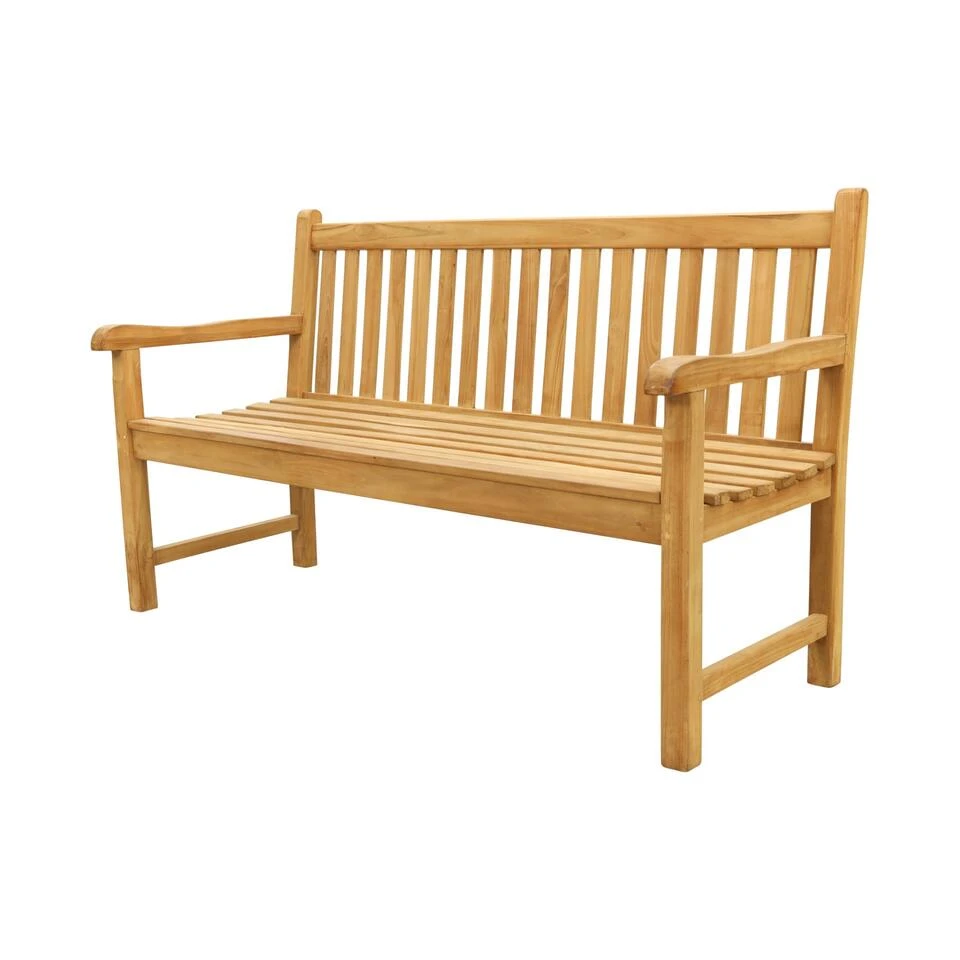 VDG Teak Houten Tuinbank Bison - 150 Cm 1 VDG Teak Houten Tuinbank Bison - 150 Cm