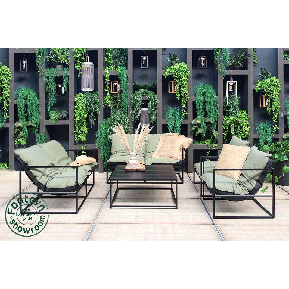 Fonteyn - Loungeset Coral - Leaf 2 Fonteyn - Loungeset Coral - Leaf - Afbeelding 2