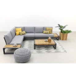 Taste Matisse Loungeset - Antraciet - 5 Delig -VIDAXL Banken Verkoop 1000073153 0102