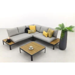 VDG Bonita Platform Loungeset - Antraciet -VIDAXL Banken Verkoop 1000073177 0102