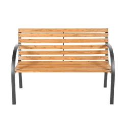 Tectake - Tuinbank - 123x 64x 82 Cm - Hout 7 Tectake - Tuinbank - 123x 64x 82 Cm - Hout -VIDAXL Banken Verkoop 1000078026 0103