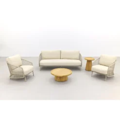 4 Seasons Outdoor Puccini/Pablo Stoel-bank Loungeset - 5-delig -VIDAXL Banken Verkoop 1000080778 0102