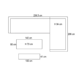 Garden Impressions Ashton Lounge Dining Set Rechts - Zwart Rotan 6 Garden Impressions Ashton Lounge Dining Set Rechts - Zwart Rotan -VIDAXL Banken Verkoop 1000086999 0103