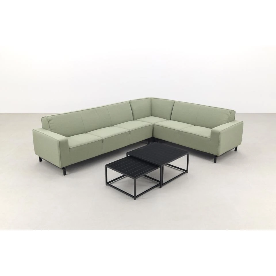 VDG Boavista/Royalty Loungeset - Hoekbank Rechts - Heritage Leaf - 5-delig 3 VDG Boavista/Royalty Loungeset - Hoekbank Rechts - Heritage Leaf - 5-delig - Afbeelding 3