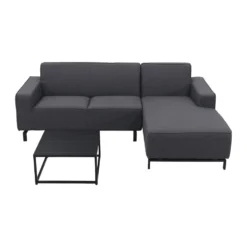 Boavista/Toronto Loungeset - Sooty - 3-delig - Links