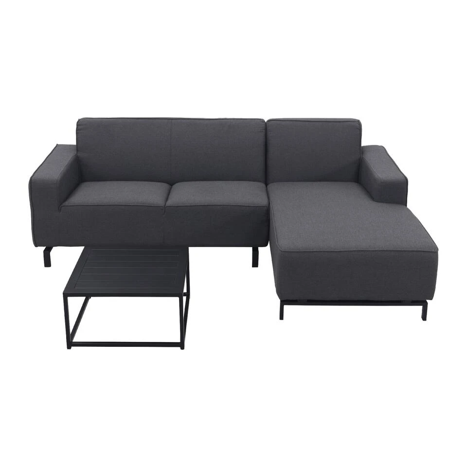 Boavista/Toronto Loungeset - Sooty - 3-delig - Links 1 Boavista/Toronto Loungeset - Sooty - 3-delig - Links