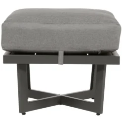 Loungehocker Mai Tai - Stof - Grijs -VIDAXL Banken Verkoop 1000094353 0103