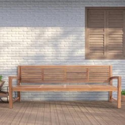 CLP Teakbank Halden 240 Cm 6 CLP Teakbank Halden 240 Cm -VIDAXL Banken Verkoop 1000095887 0102