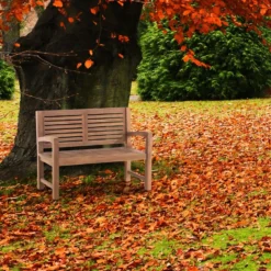 CLP Teakbank Halden 120 Cm -VIDAXL Banken Verkoop 1000095889 0103